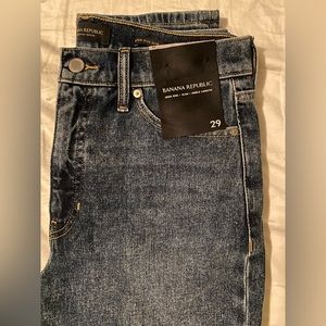 Banana Republic Denim, high rise, slim, ankle length, size 29